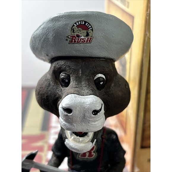 Rapid City Rush Bobblehead Nugget Minor Hockey  As Is Minor Damage-See photos - Picture 6 of 8